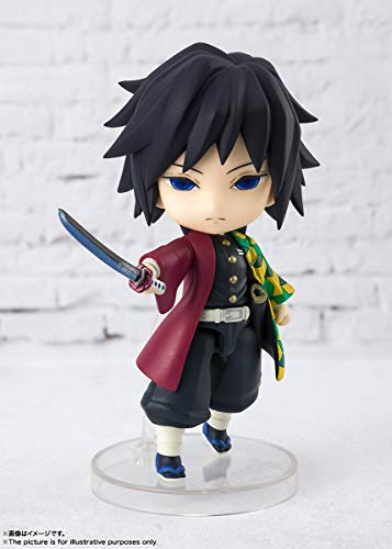 Image of TAMASHII NATIONS - Demon Slayer: Kimetsu no Yaiba - Tomioka Giyu-Mizubashira, Bandai Spirits Figuarts mini Action Figure