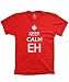 Keep Calm eh shirt Chive on tshirt canada shirt funny tshirt Canadian NHL hockey, X-Large