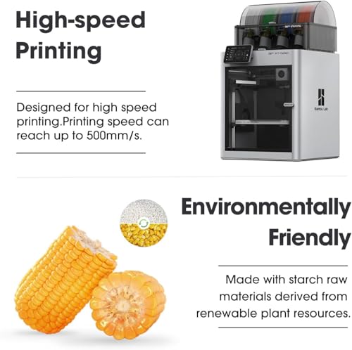 Image of PLA Filament 1.75mm Purple 1KG, 3D Printer Filament Dimensional Accuracy + /- 0.02mm, High Speed1kg Spool(2.2lbs) Fit Most FDM 3D Printers