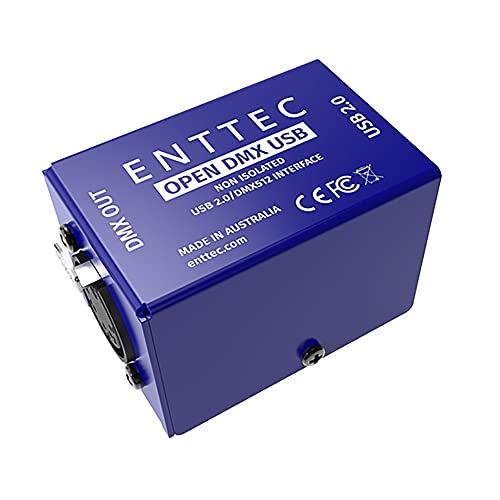 Enttec Open DMX USB 70303 Lighting Interface - Open Source/Hardware Only - Entry Level Model by Enttec - Used condition - US$58.24