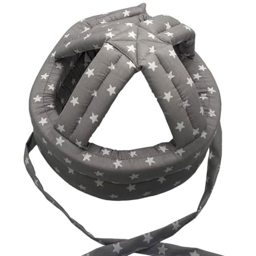 Elderly Protective Helmet Adjustable Anti-fall Safety Helmet Anti-collision Hat Breathable Cotton Soft Head Protection Hat Head Protection Cap