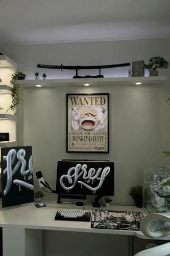 Image of BOND VERSE Luffy Wanted Poster - A3 Size Wall Art Prints (300 GSM Matte Finish) L-42CM X W-30CM | ONE PIECE | Anime Wall Art | Vintage Pirate Bounty Design | Premium Matte Anime Print | BOND VERSE | FRAME NOT INCLUDED