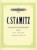 STAMITZ C. - Concierto nº 3 en Sib Mayor para Clarinete y Piano (Wojciechowski)