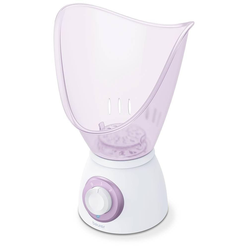 Beurer FS 60 Facial Sauna, Facial Spray for Facial Cosmetics, Open Pores and Hydrate, Beneficial Steam, Also Suitable for Aromatherapy and Inhalation