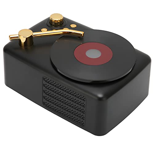 Haut-Parleur Bluetooth Stéréo USB Charge Retro Turntable Design Portable Mini Haut-Parleur sans Fil pour Home Party… - Les Beatles, Paul McCartney, John Lennon, RIngo Starr, George Harrison Haut-Parleur Bluetooth Stéréo USB Charge Retro Turntable Design Portable Mini Haut-Parleur sans Fil pour Home Party… – Image 4