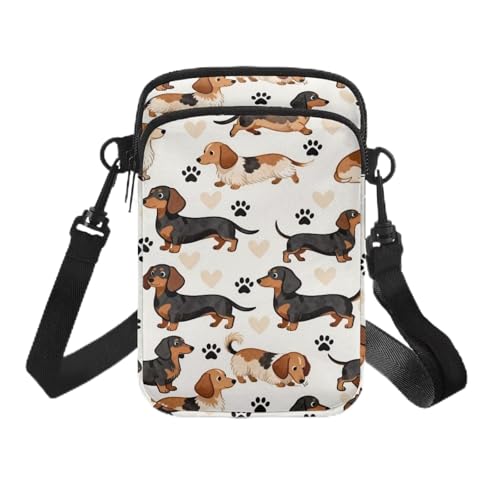 Image of Hawaiian Tribal Small Crossbody Bags for Women Cell Phone Bag Purse, Sea Turtle Zipper Sling Purses Shoulder Bag