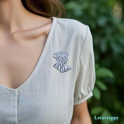 Image of Enamel Pin,Strong Woman Lapel Pin,Girls Power and Feminist Badge,Gift for Girls Women Friends Family Teens,Decor DIY,Denim Jacket,Canvas Bag,Backpack Shirt Accessory