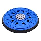 Einfache Montage: Dank des Klettverschlusses können Schleifscheiben schnell gewechselt werden. Das sorgt für eine mühelose Handhabung und steigert die Arbeitseffizienz