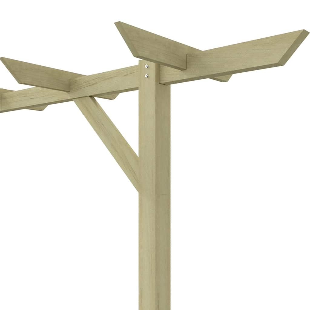 vidaXL Gartenlaube 200 x 40 x 205 cm Holz