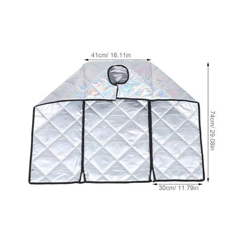 Housse de protection chauffage mural extérieur 74x41x30 cm imperméable pour terrasse - 3