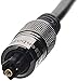 Amazon Basics Optical Toslink to Mini Toslink Jack Digital Audio Cable - 6 feet