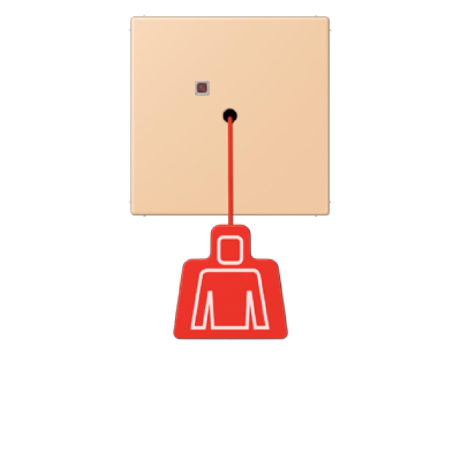 Bouton poussoir avec poignée LC32122 la solution d'accessibilité JUNG