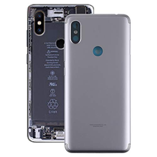 Coque arriere Xiaomi Redmi S2 grise finition precise et touches ajustees