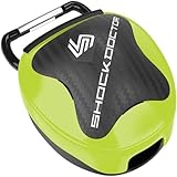 Shock Doctor Mouth Guard Case, Ventilated, Universal Storage for Mouthguard, Adult & Youth Sizes