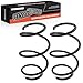A-Premium 2Pcs Front Suspension Coil Spring Set Compatible with BMW F23 F30 F80 F83 230i 2017-2021, 335i 428i 430i 2017-2021, 435i 2014-2016, Driver and Passenger Side, Replace# 31336851921