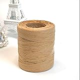 QINQ Hilo de Paja de Rafia Hilo de Ganchillo a Mano para DIY Sombreros Hechos a Mano Bolsas Cestas DIY Hilo de Paja de...