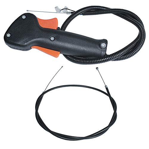 AUMEL 4137-180-1109 Throttle Handle Cable Switch Kit For Stihl FS75 FS85 Trimmer Brush Cutter (U-Handle Models Cable)