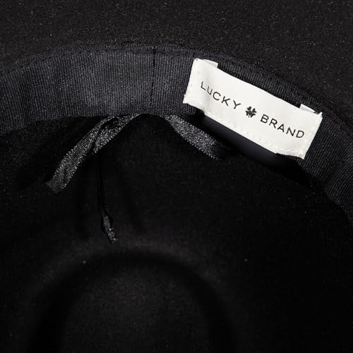 Image of Lucky Brand Womens Ranger Hat | Wide Brim | Felt | Rancher | Americana | Western Inspired | Classic | Fashion | Cowboy
