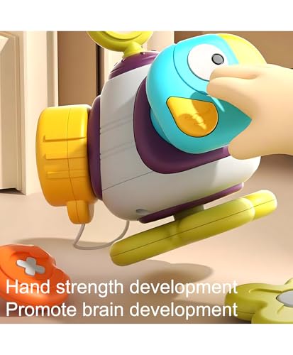 Image of Travel Activity Cube for Kids | Button Press Fidget Cube Toy for Toddlers | Early Learning Sensory & Preschool Skill Development Toy - Pack of 1