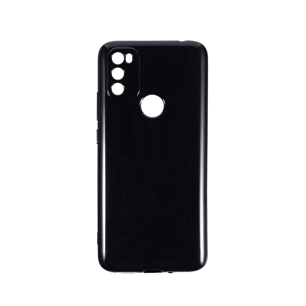 WXPPJ Custodia per Blackview A70 con 2 Pezzi Vetro Temperato Pellicola Protettiva, Morbido Silicone Cover Trasparente TPU Anti-Caduta Protettiva Case per Blackview A70 (6.52) - WM85