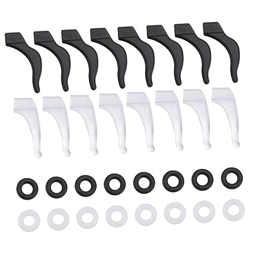 SHERCHPRY Super Lightweight Anti-Slip Glasses Cover Silicone Eyeglass Leg Hook Eyeglass Straps for Glasses Retainer