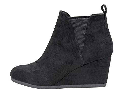 wide width wedge boots