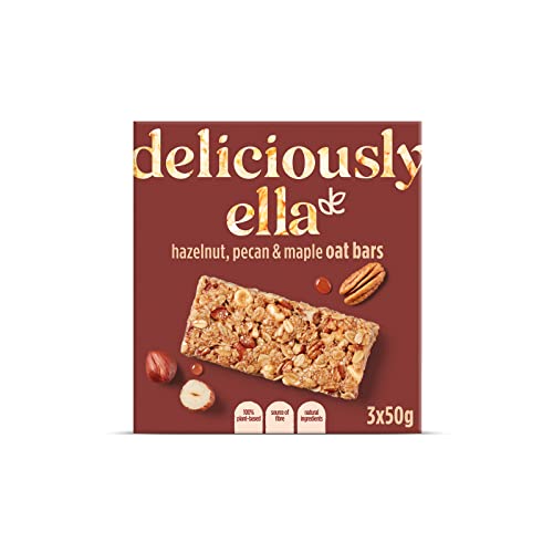 Deliciously Ella Hazelnut, Pecan & Maple Oat Bar Multipack 150g