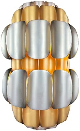 Varaluz Swoon 2-Lt Sconce - Antique Gold/Gold Dust