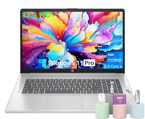 HP (GC`s[) 17C` m[gp\R rWlX&wp 2025N 17.3C` HD+fBXvC Ce 8-Core i3 vZbT[ 32GB RAM 2TB SSD Copilot AIL[ obe[ Wi-Fi 6 