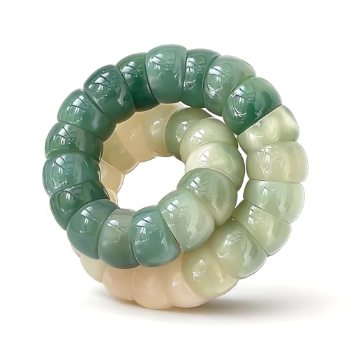 Image of Fidget Bracelet for Women Natural Bodhi Seeds Beaded Anxiety Stress Bracelets Zen Fidget Stretch Bracelets Alleviate Protection Healing Bodhi Jewelry Gifts for Women Men