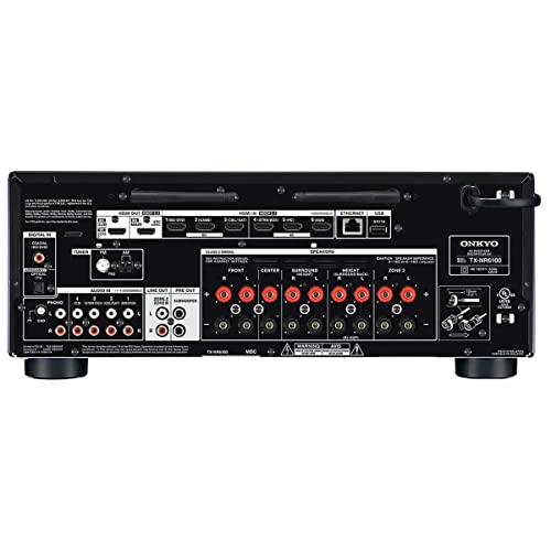 Onkyo TXNR6100M2BMMP Tx-Nr6100 7.2 Channel Thx Certified Network Av Receiver thumb #3