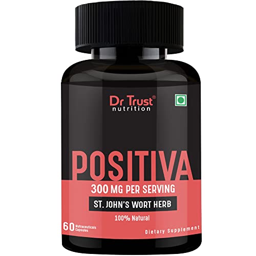 Dr Trust Nutrition Positiva Capsule Supplement with St.John’s Wort Herb 60 Vegetarian Capsules -712 Dr Trust Nutrition Positiva Capsule Supplement with St.John’s Wort Herb 60 Vegetarian Capsules -712