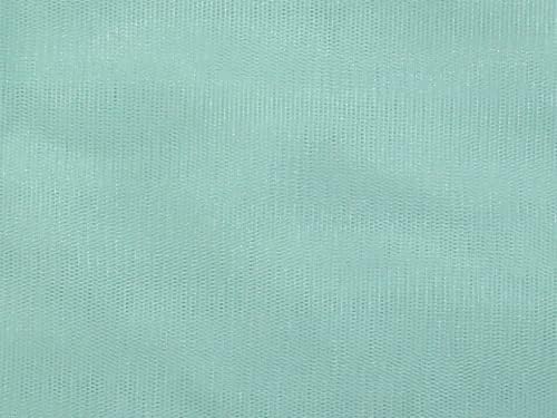 Minerva Crafts - Tela de tul italiano suave, color menta, por metro