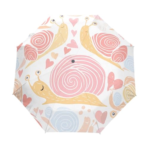 Parapluie rose automatique GAIREG fini les mains mouillées grâce au système portable