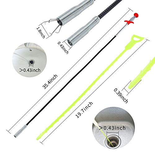 image for DR.PEN Flexible Grabber Claw Pick Up Reacher Tool (Drain Clog Remove T