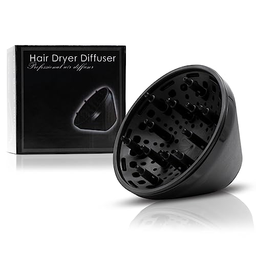 ISO Beauty ISODIFBLK-330 HairLux Hair Dryer Diffuser - Black