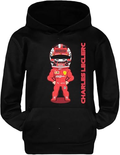 MAGLIERIA CONFORTI Felpa con Cappuccio Charles Leclerc 16 "Il predestinato