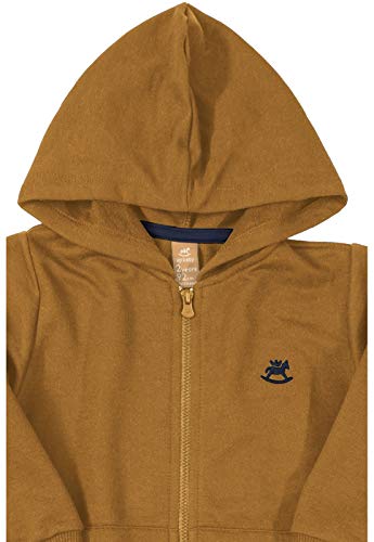 Jaqueta Manga Longa em Moletom, Up Baby, Meninos, Amarelo, G