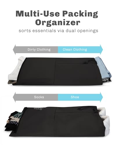 Image of 6 Set Compression Packing Cubes for Suitcases,Luggage,Travel Bag Organizer