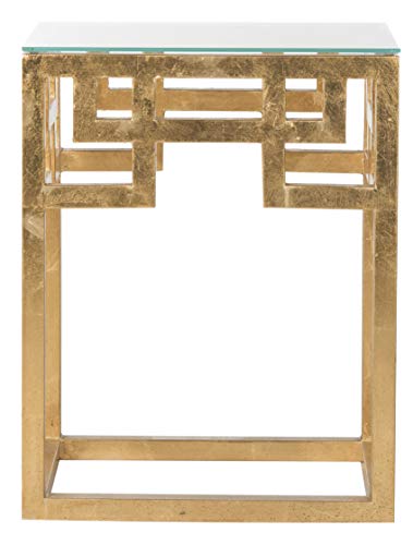 SAFAVIEH Home Collection – Byram Greek Key Antique Gold Glass