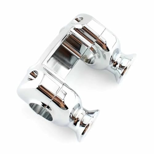 Réhausseurs de Guidon Moto Riser Fixation Collier pour Dyna Softail Touring - 5