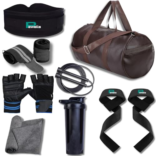 Pawells® Premium Gym Accessories Combo for Man and Woman Gym Kit ...