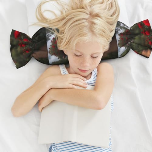 Almohada de espuma viscoelástica negro 62 cm x 25 cm miniatura 6