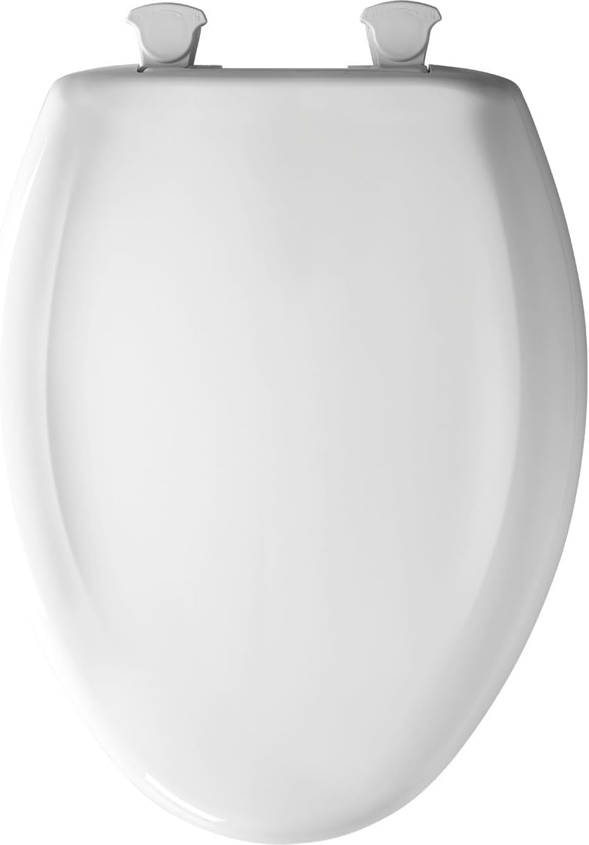 Plastic Elongated Toilet Seat Finish: Regency Blue