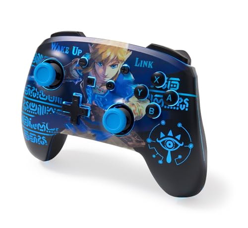 PowerA Manette sans Fil améliorée pour Nintendo Switch modèle OLED et Switch Lite Accessoire de Jeu Manette de Jeu Manette Gaming Manette Bluetooth sous Licence Officielle Wake Up Link - vue 5