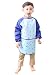 Plie Little Boys' Waterproof Art Smock With Sleeves Small Blue Bear
