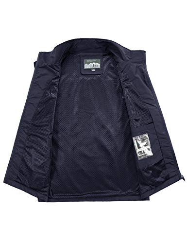 Image of Hixiaohe Mens Lightweight Vest Outerwear Casual Summer Outdoor Travel Vest for Hiking Fishing Golf Photo Work with Pockets