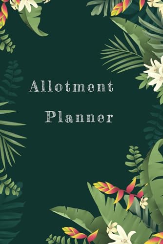 Allotment crop rotation planner notebook