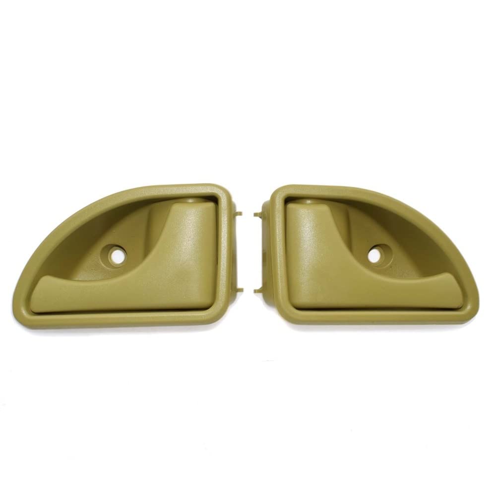 Auto Maniglia Portiera Interna 2 Pz Anteriore Sinistra Destra Interna Maniglia Interna della Porta per Renault per Kangoo 1997-2007 E per Twingo 1993-2007 Maniglie Interne Portiere