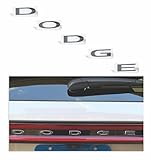 Reflective Concepts Dodge Lift Gate Emblem Overlay Decal - 2014-2026 Durango (Reflective Black)